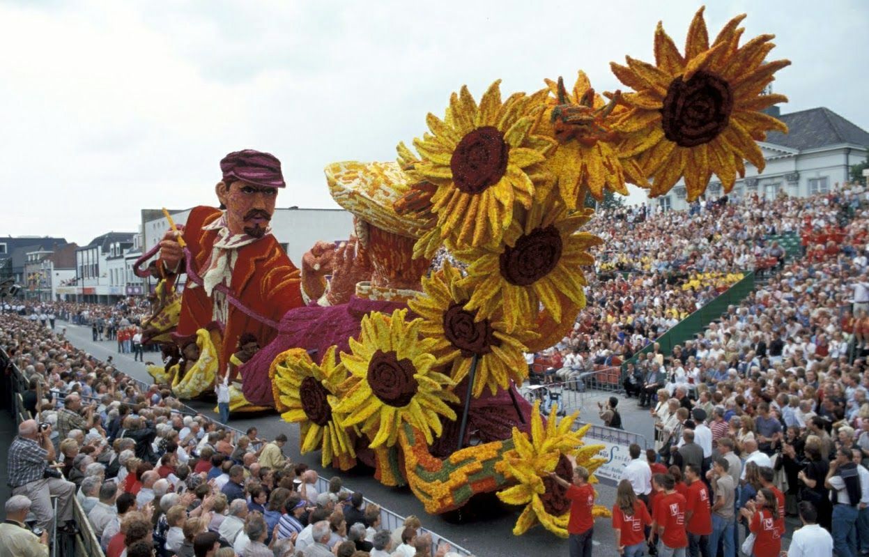 Vincent van Gogh Flower Parade: Jedinečná oslava krásy kvetov v rodisku slávneho umelca