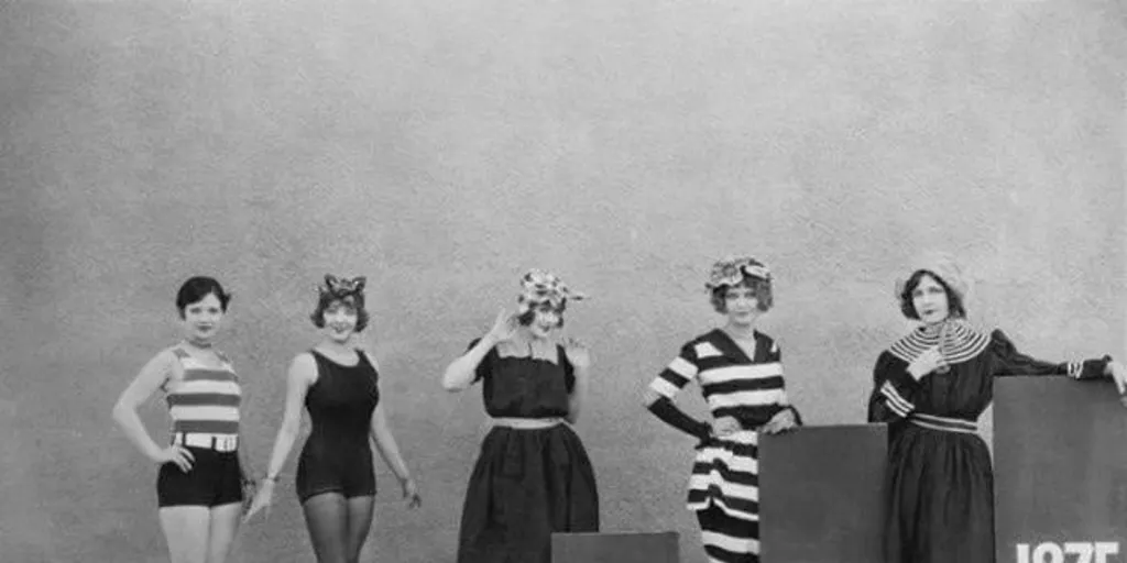 Vývoj ženských plavek v USA (1875 - 1927): Prehľad histórie a módy